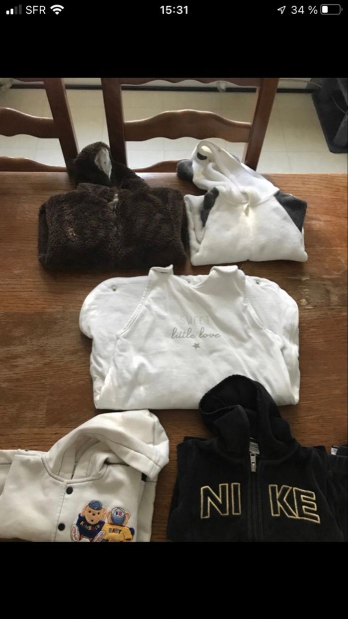 Lot vêtement bébé garçon