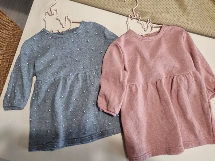 Lot 2 robes molleton