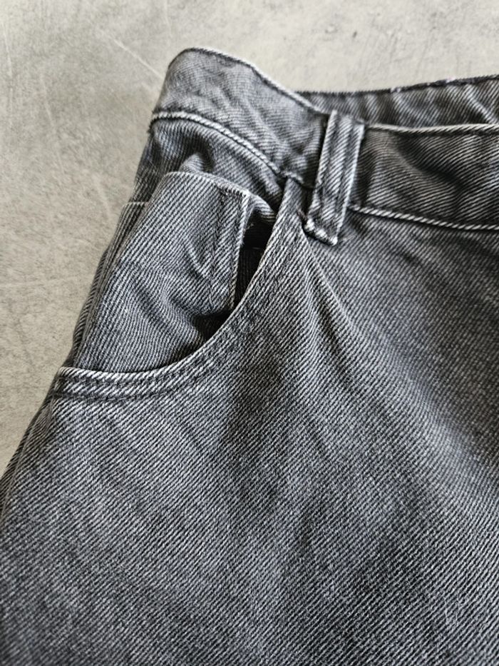 Jean wide leg femme - Taille 32 / XXS - La Halle - Noir gris - photo numéro 7