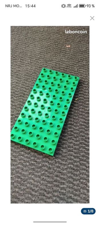 Lego duplo plaque de construction 