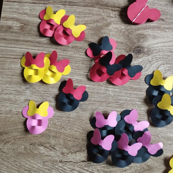 💖 Lot décoration Disney confettis et décoration pour pailles 💖 #emyfleury_decorations - photo numéro 3