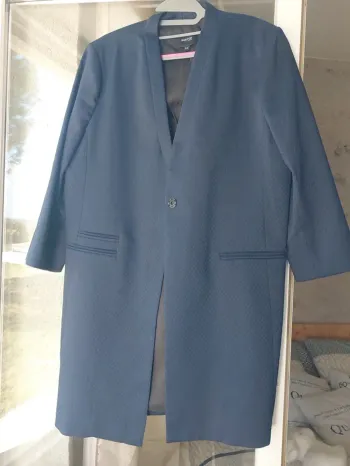 Jolie veste longue Bleu marine Burton