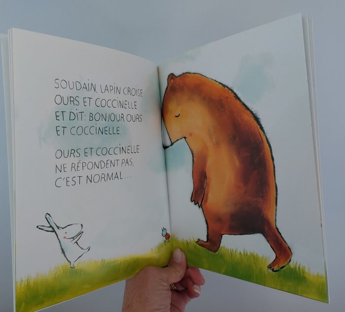 On dit bonjour ! - l'école des loisirs - photo numéro 2