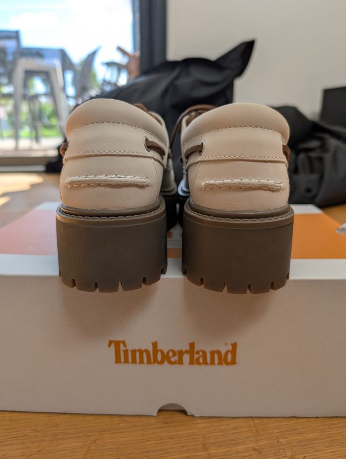 Timberland Stone street - Cuir beige taille 39 - photo numéro 5