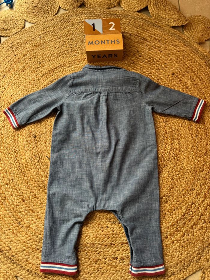 Combinaison Petit Bateau 12 mois - photo numéro 2