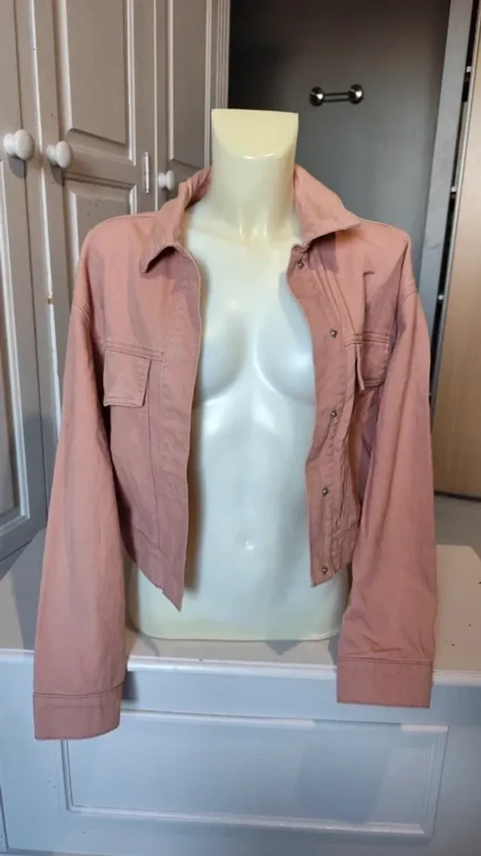 Veste en jean T38 - Cache Cache - photo numéro 3