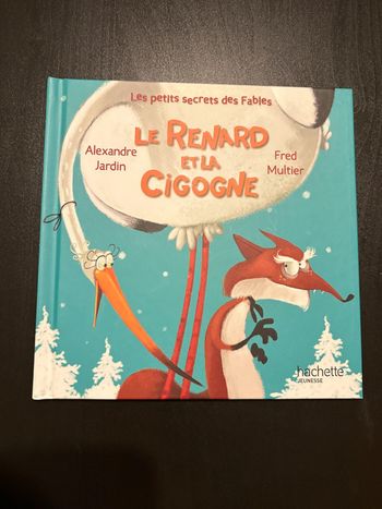 Livre Macdo -  Le renard et la cigogne