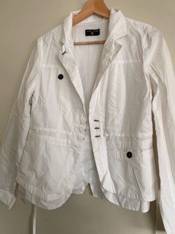 Veste blanche one step