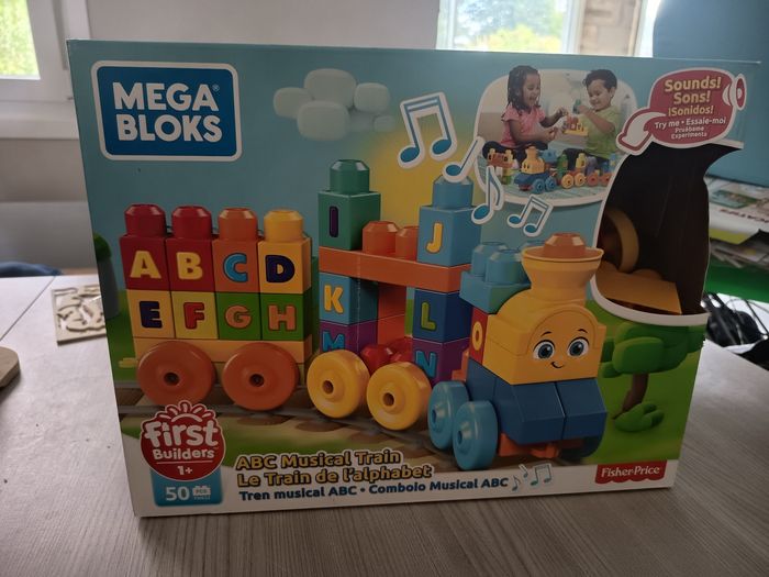 Méga Bloks ABC train musical 50 pièces