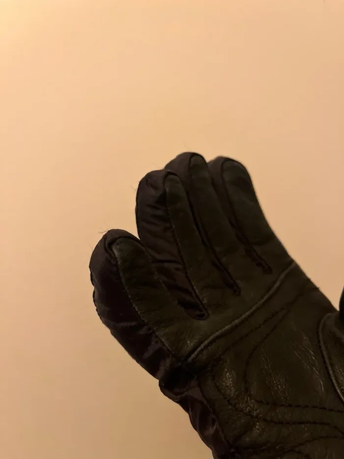 Gants Ski Snow Cuir Noir T7 - photo numéro 13