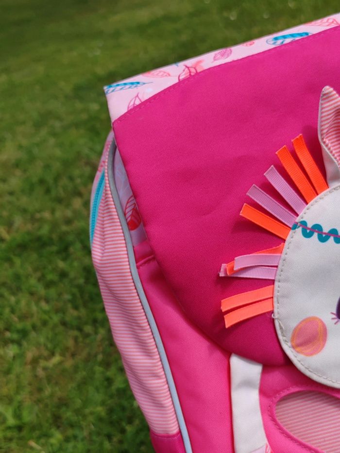 Cartable A5 - Louise la licorne - liliputiens - photo numéro 4