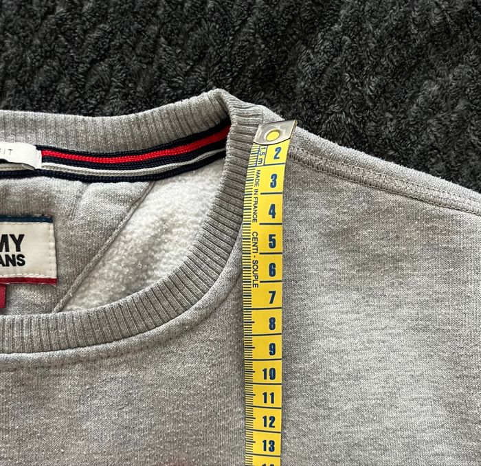 Sweat / pull Tommy Hilfiger gris homme Taille S - Tres bon etat - photo numéro 9