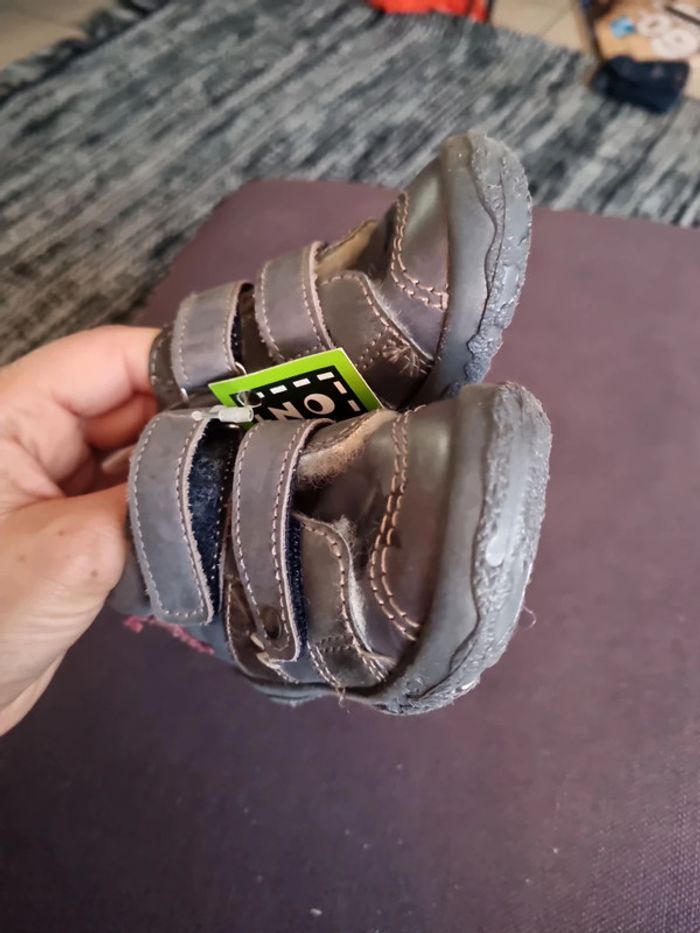 Bottines Noel cuir fourrées 100% laine T19 - photo numéro 5