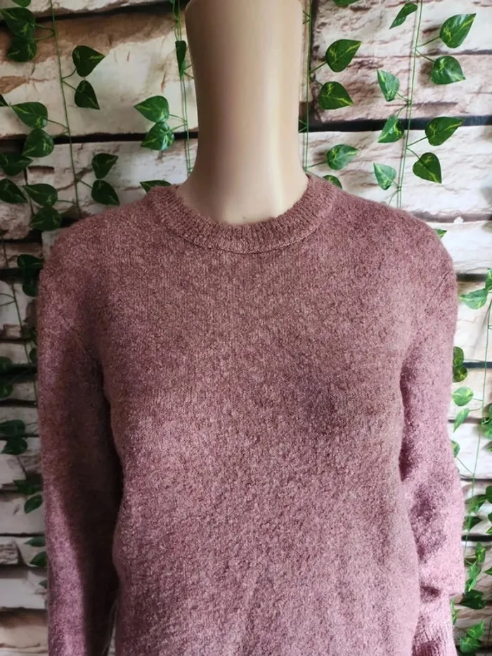 🌸Pull Laine Rose Bershka Taille 34🌸 - photo numéro 3