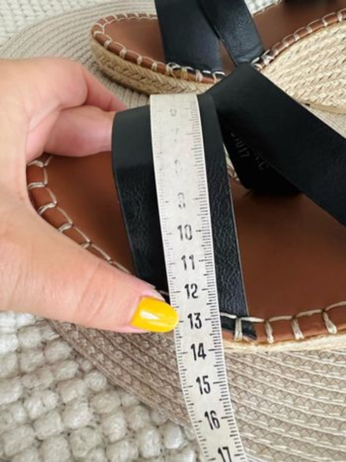 Chaussures compensées noires taille 38 Moa - photo numéro 8