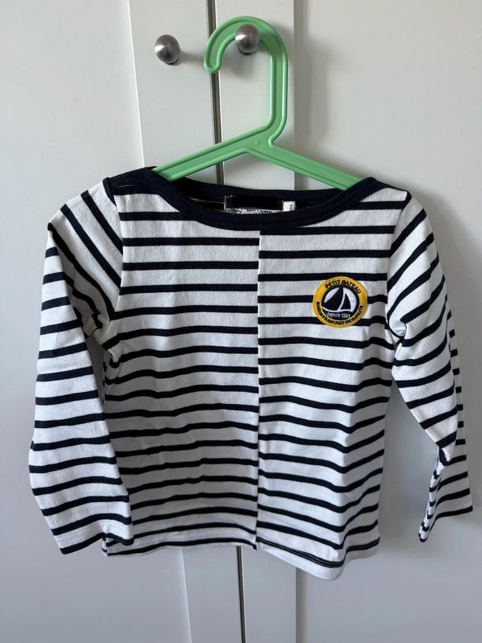 Marinière petit bateau 5 ans