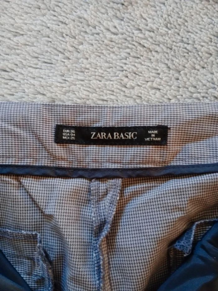 Pantalon femme 36 type cigarette vichy noir et gris c8 - photo numéro 11