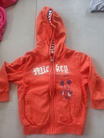 Gilet zippé garçon à capuche