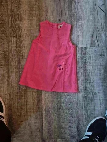 Robe rose 🌹 12 mois 🌹 clair de lune
