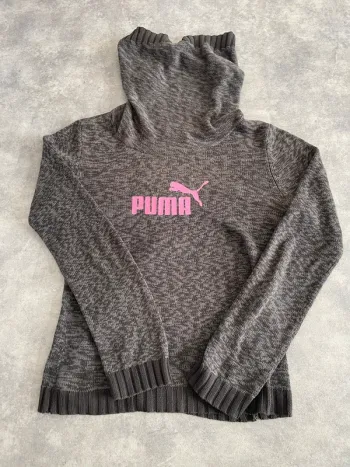 Pull puma col allongé