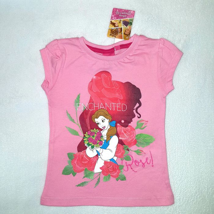 t-shirt 5 ans belle princesse disney