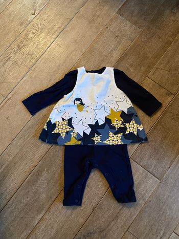 Tenue grenouillère avec blouse amovible