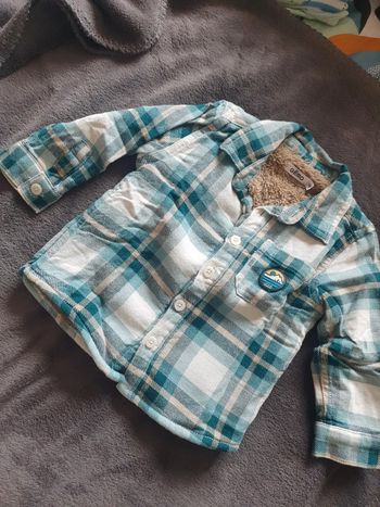 Veste chemise gemo 18 mois
