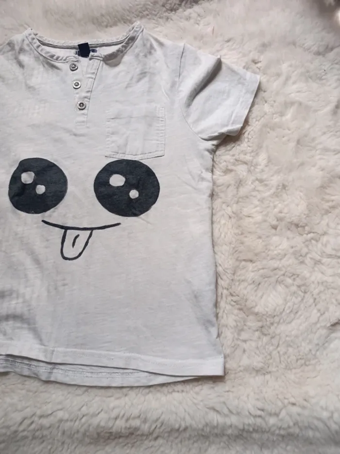 T-shirt blanc Kiabi - photo numéro 2