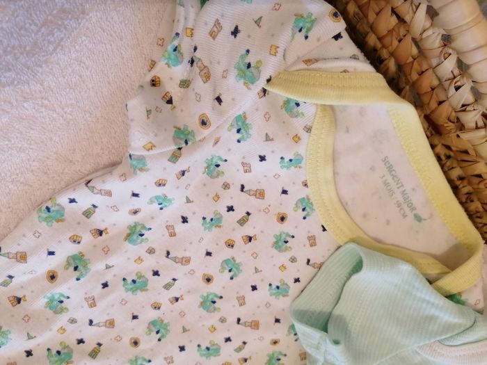 Lot 3 bodies Sergent Major 3mois - photo numéro 2