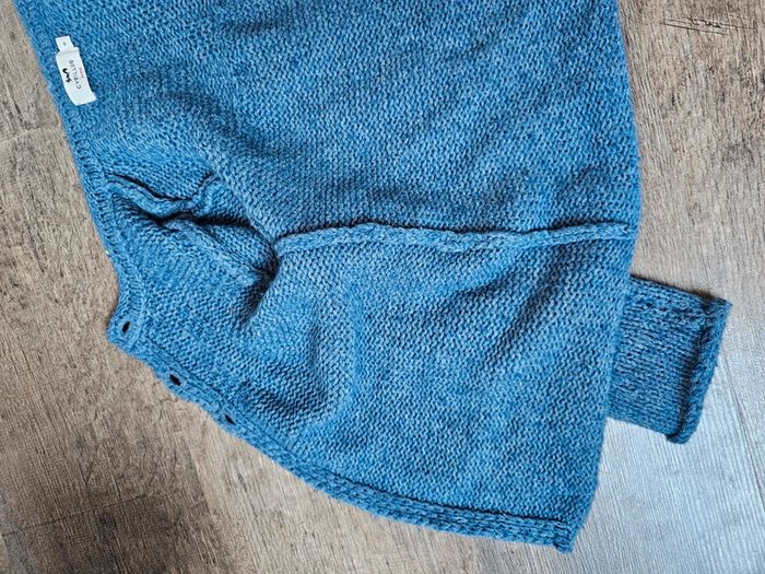 Gilet laine bleu cyrillus 6 ans - photo numéro 12
