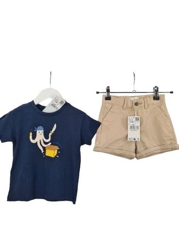 Tee-shirt + short mango