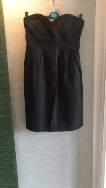 Robe bustier noire