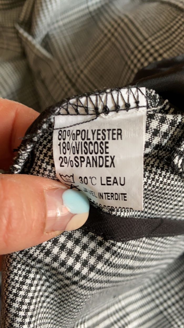 Pantalon carreaux drôle de copine - photo numéro 5