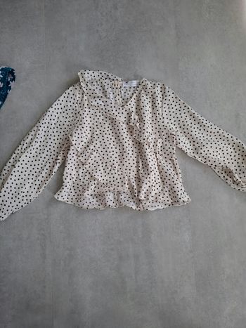 Blouse zara 8 ans