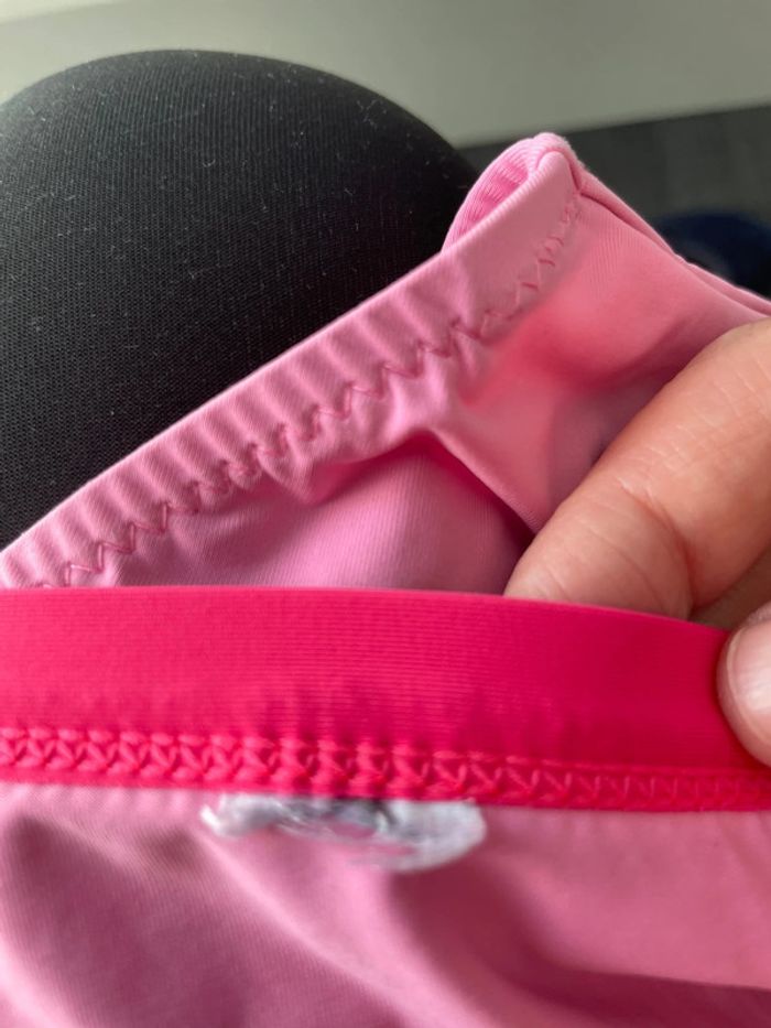 Maillot de bain 2 pièces taille 12 ans rose - photo numéro 3