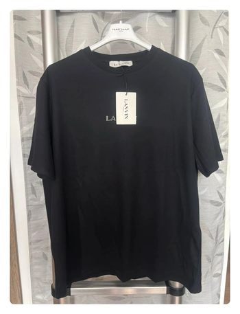 T-shirt noir Lanvin taille Xs