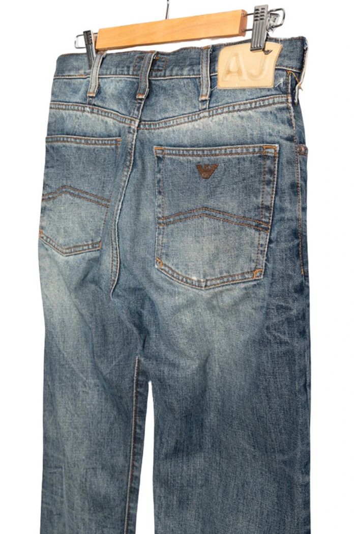 Jean bleu coupe droite Armani Jeans – Taille 40 - photo numéro 14