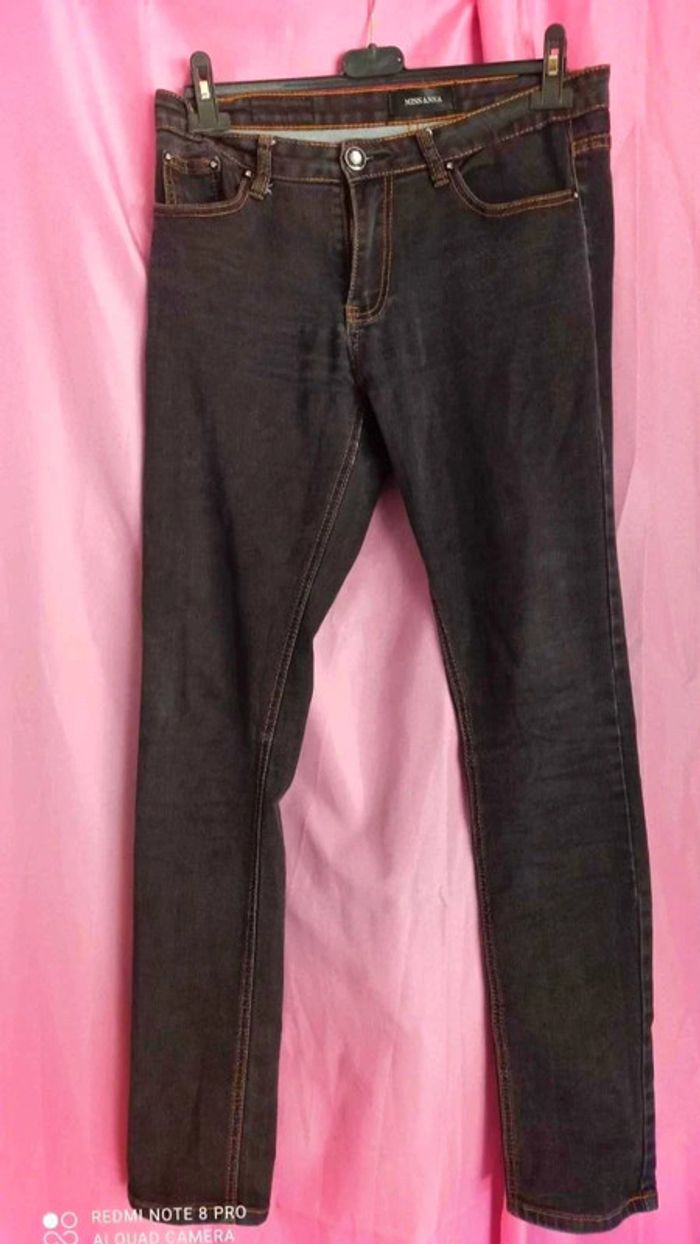 Jeans  anthracite  taille 40