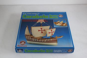 Constructo Modelismo Naval Carabela Santa Maria Christophe Colomb