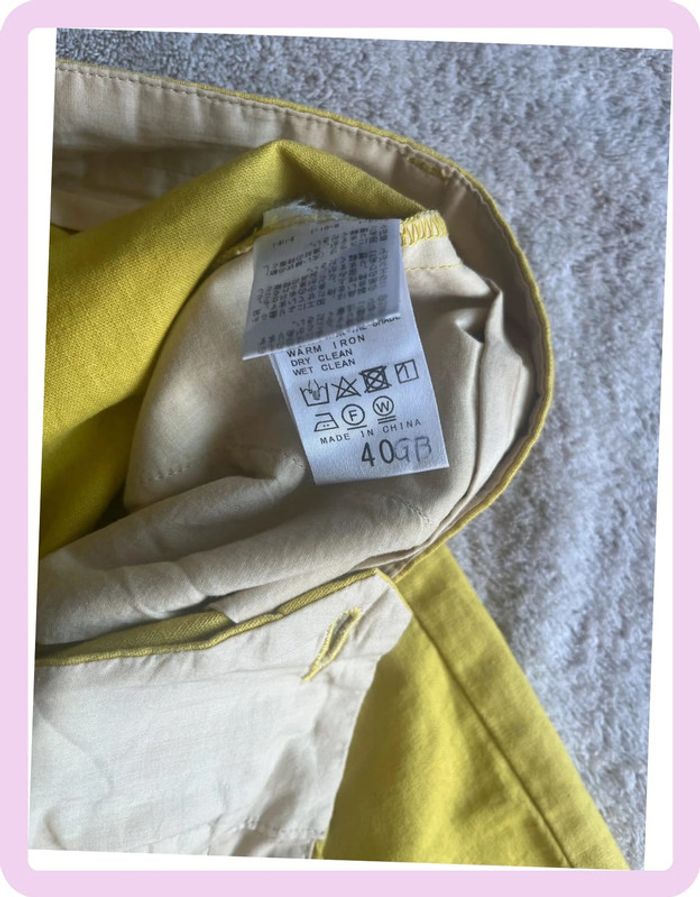 Pantalon fluide jaune Journal Standard – Taille 40 – Léger & stylé - photo numéro 3