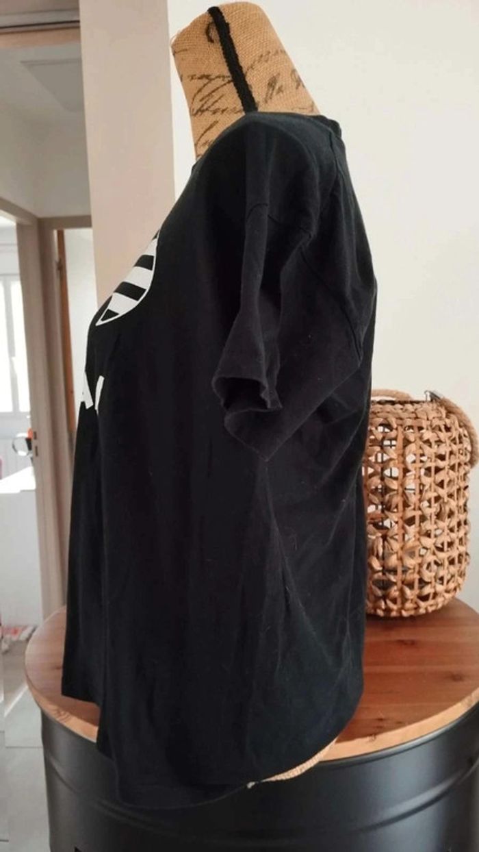 Tee shirt noir motif blanc breizhman taille m - photo numéro 4