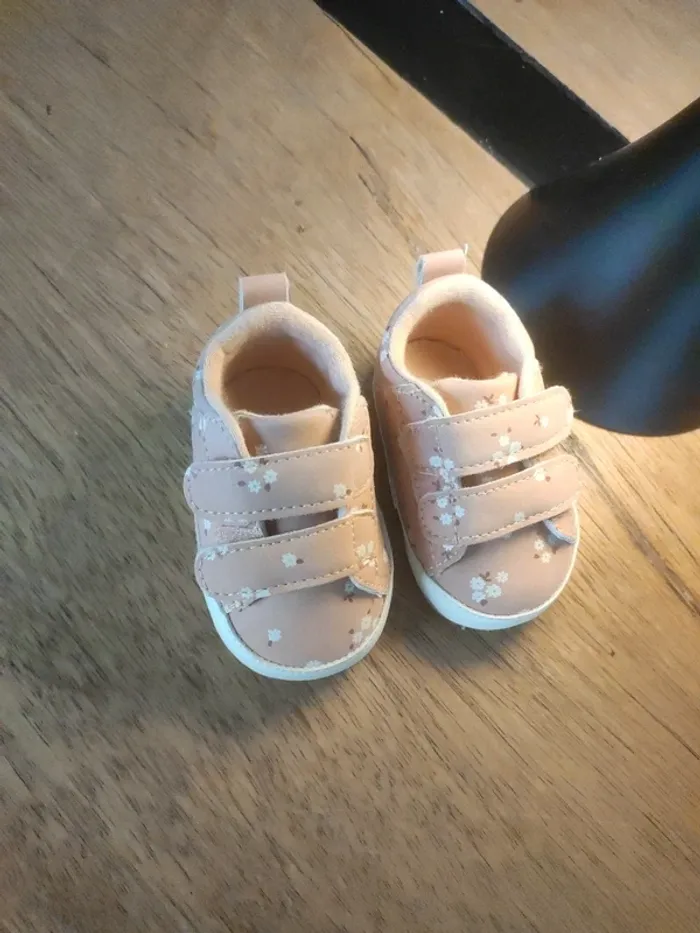 Chaussures 0-3 mois fille - photo numéro 3