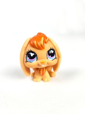 Littlest Petshop LPS Lapin Belier Orange #480