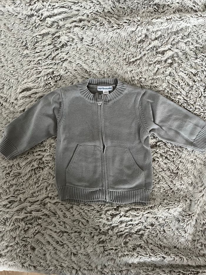 Gilet zippée 3 mois verbaudet