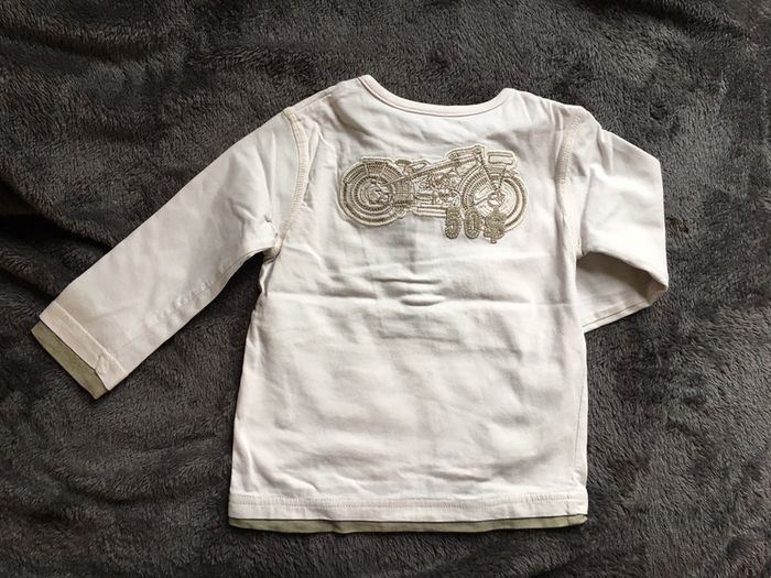 T-shirt manche longue Vertbaudet 3 ans - photo numéro 3