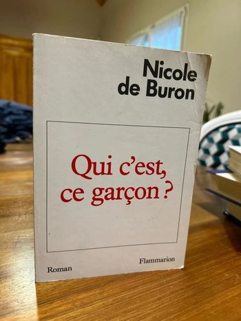 Qui sait ce garçon de Nicole, buron, roman