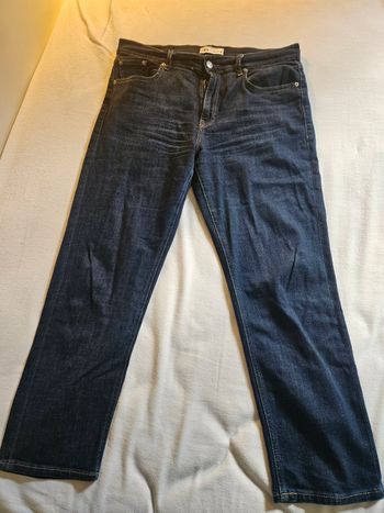 jeans bleu brut