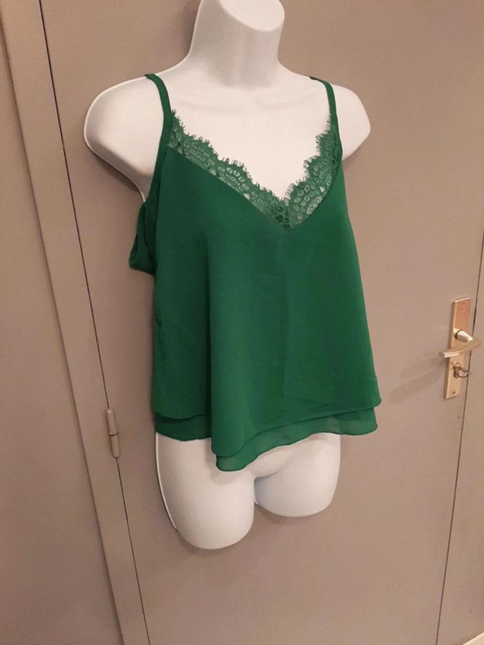 Débardeur avec décolleté en dentelle Rinascimento XS