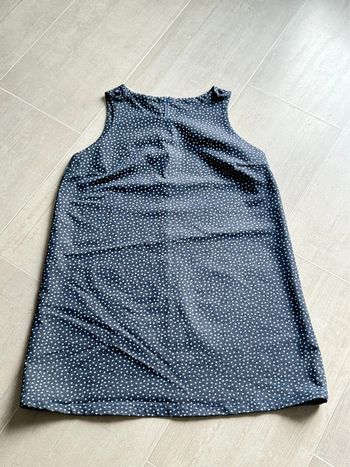 Robe évasée sans manches vintage 42