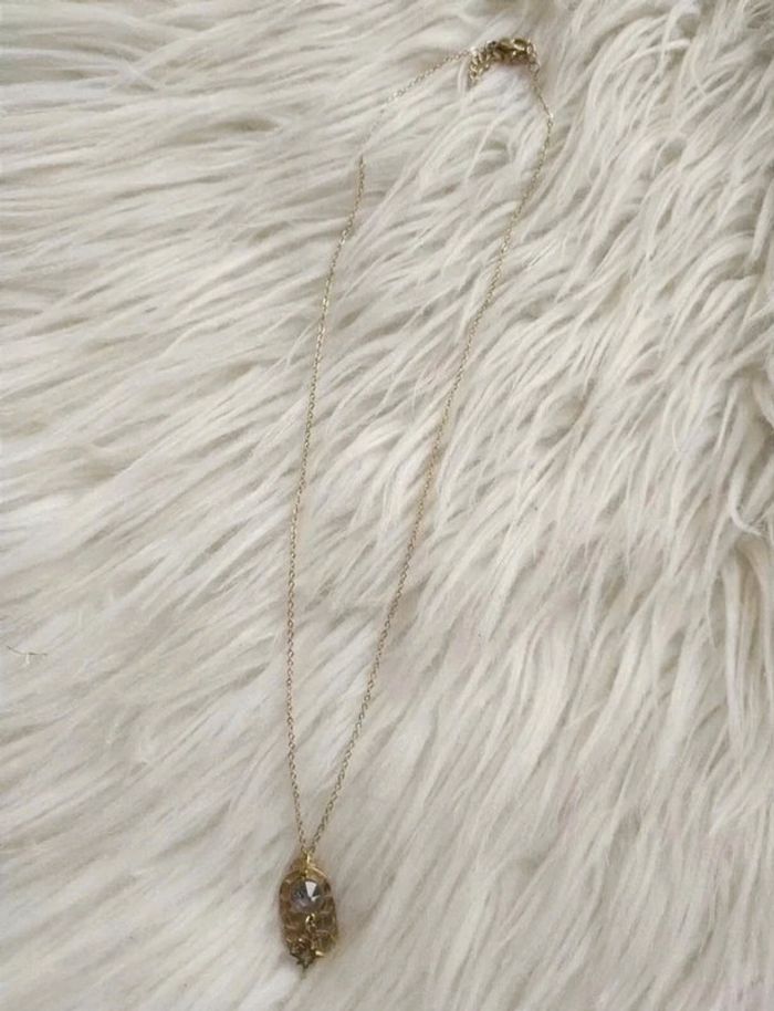 Collier doré en acier inoxydable Bohm Neuf - photo numéro 3